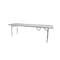 National Public Seating 30 in W, 8 ft. L, Plastic Top, Speckled Grey CMFIH3096 - alternate 1